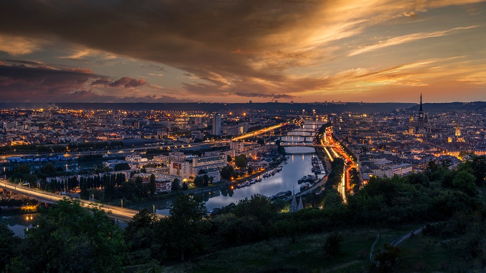 rouen - nuit